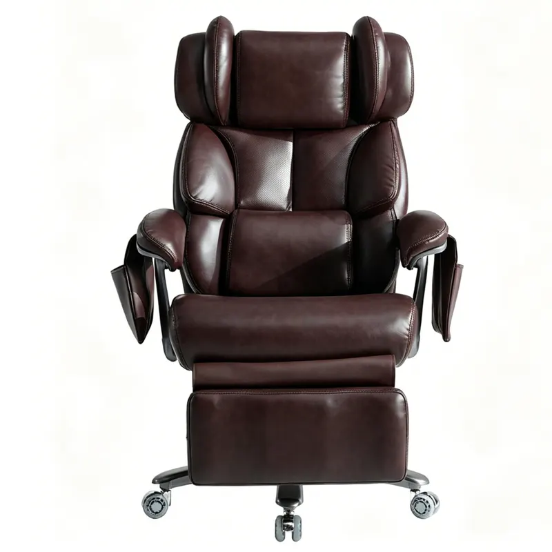 XXL Scaun de birou ergonomic, Maro | Romania