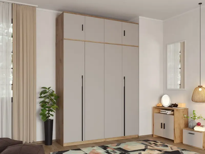Dulap Inalt 4U Casmir / Stejar Siena