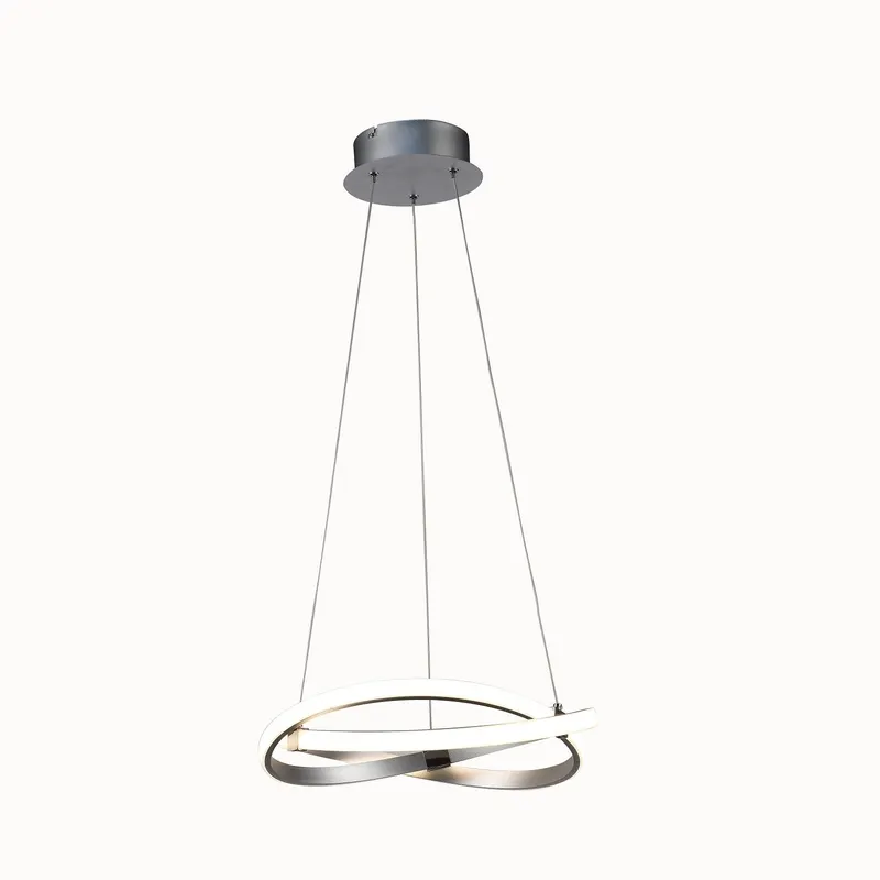 Lampă Suspendată AEON - 38 cm KRÓM