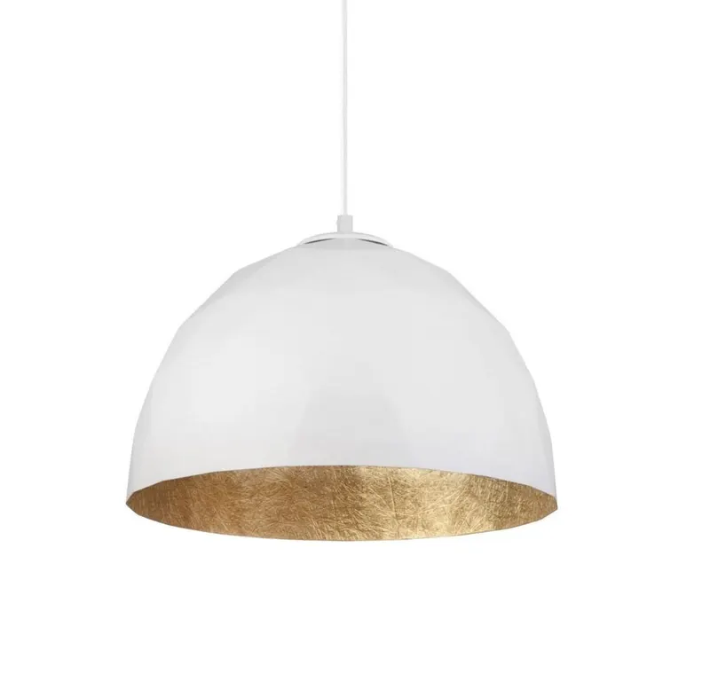 Lampă suspendată DIAMANTIS 35 WHITE - Cupru