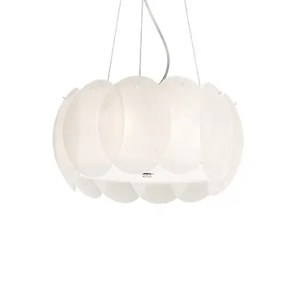 Lampă suspendată OVALINO WHITE - Ø 44cm