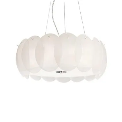 Lampă suspendată OVALINO WHITE - Ø 55cm