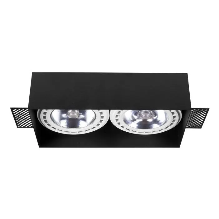 Spot incastrat LARAN 2L - Negru