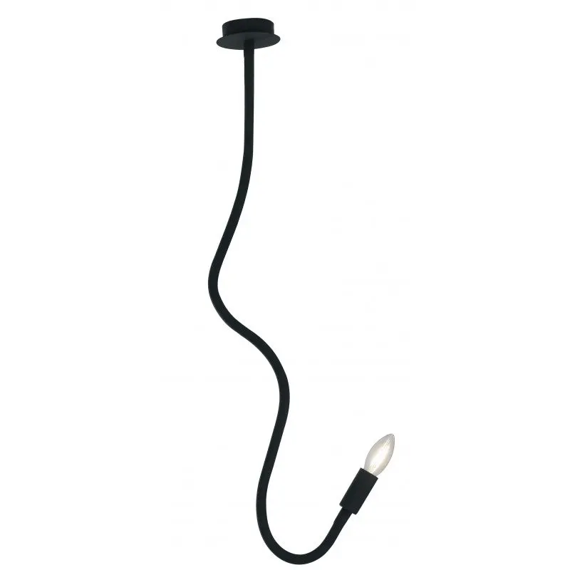 Lampă suspendată LOVER 1 - Negru