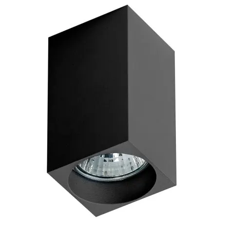 Spot aplicat MINI SQUARE - Negru