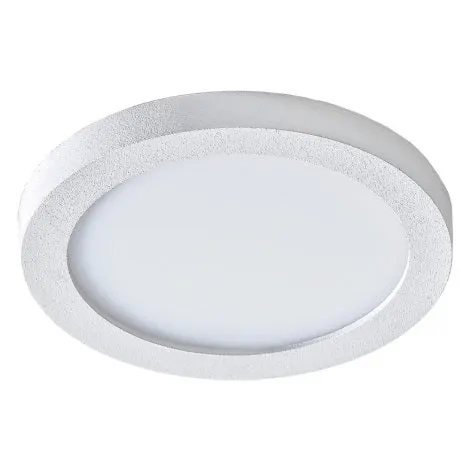 Plafoniera incastrata SLIM ROUND 15 - Alb / Lumina calda 3000K