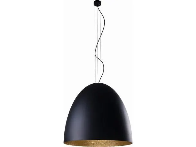 Lampă suspendată FYN XL - Negru/Gold