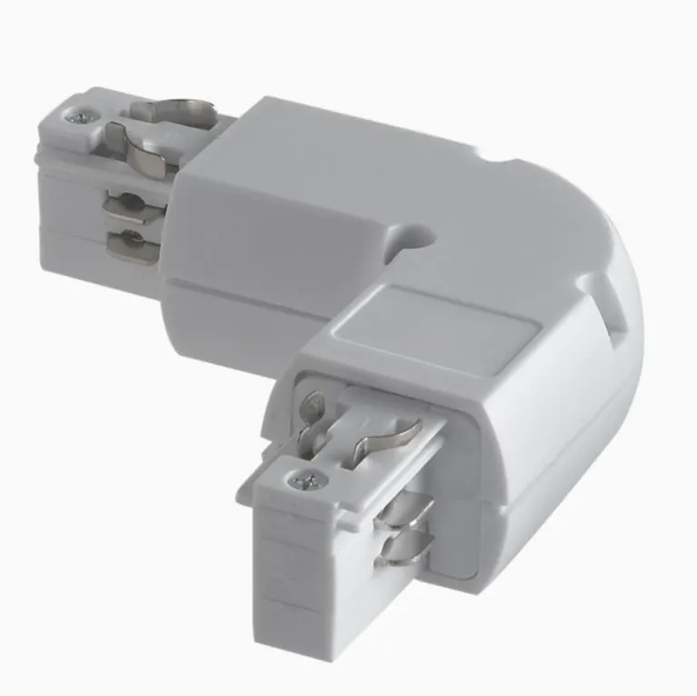 Conector colt stânga alb INTERO - Default Title
