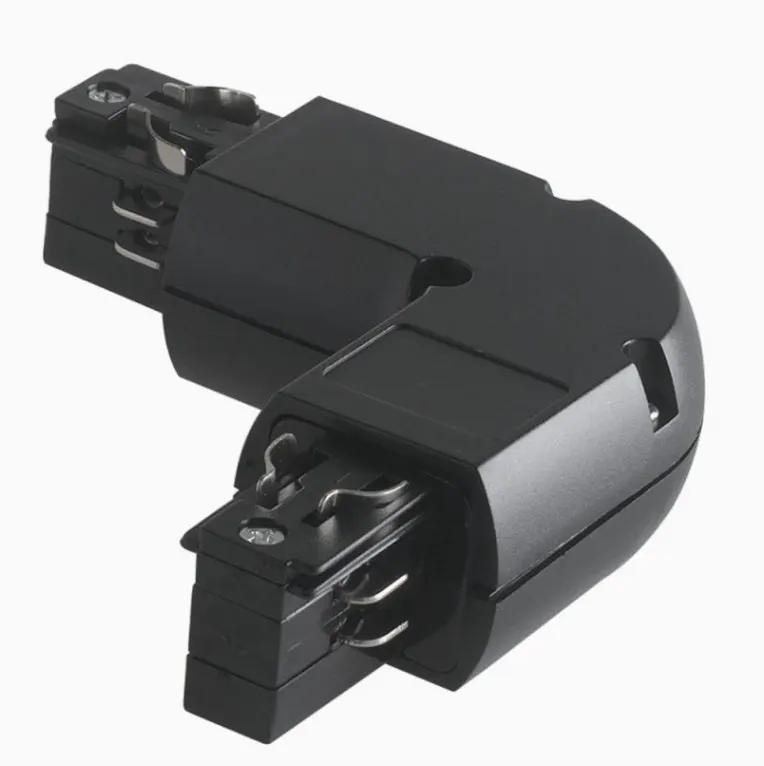 Conector "L" stânga negru INTERO - Default Title