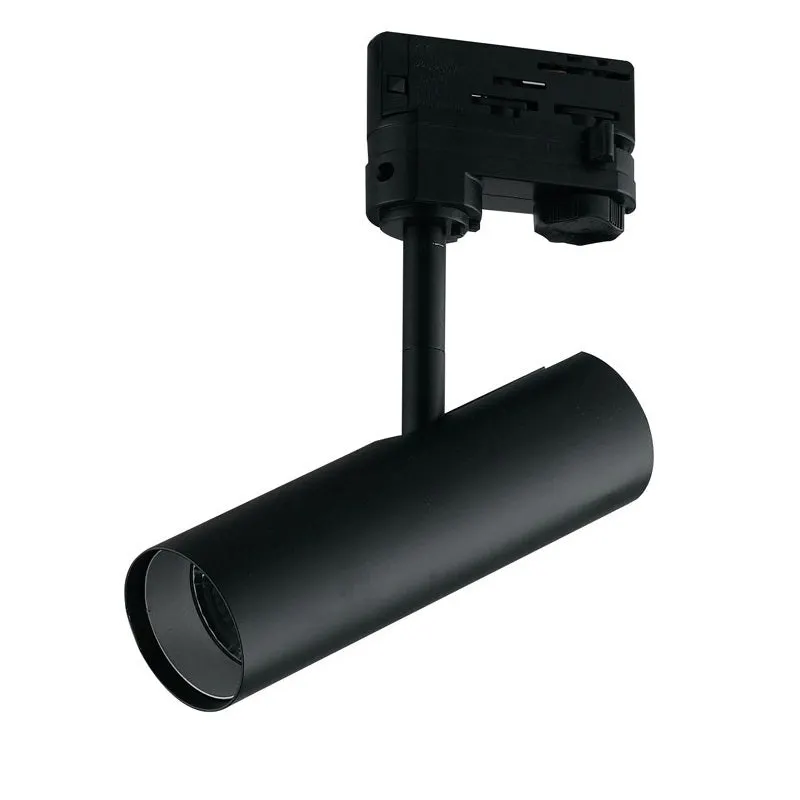Proiector pe sina LED ROCKET 7 BLACK - Lumina calda 3000K
