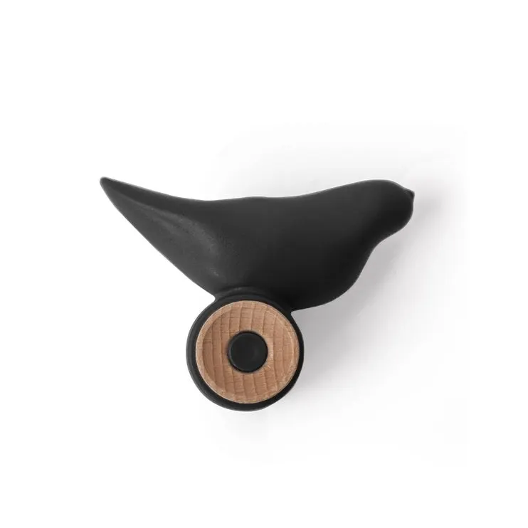 Cuier de perete BIRD BLACK - Default Title