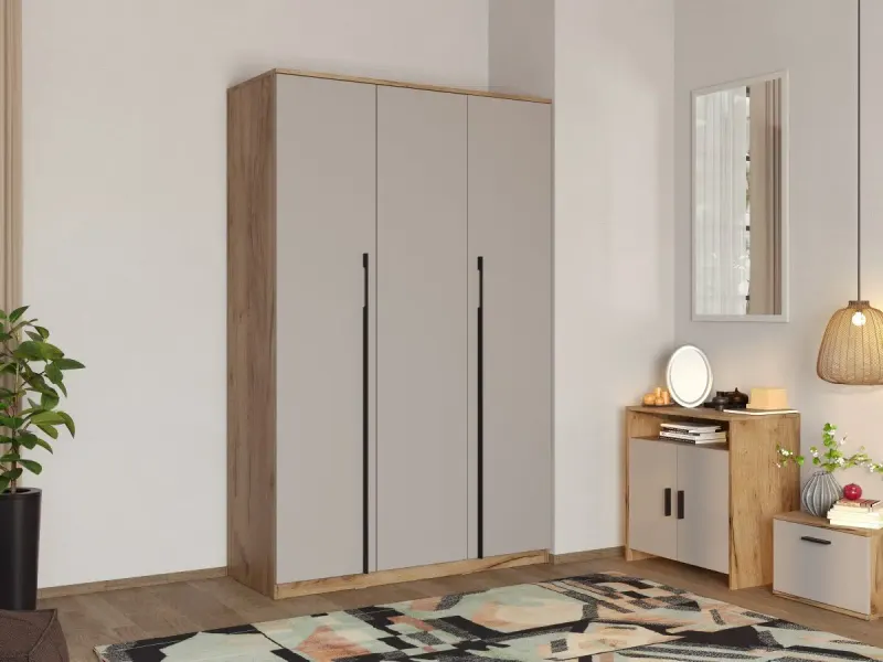 Dulap 3U Casmir / Stejar Siena