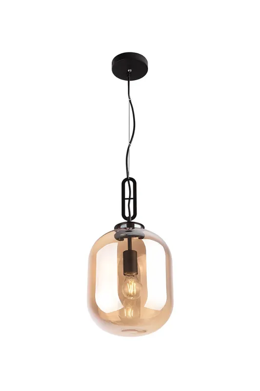 Lampă suspendată AMBRA BROWN - 24 cm