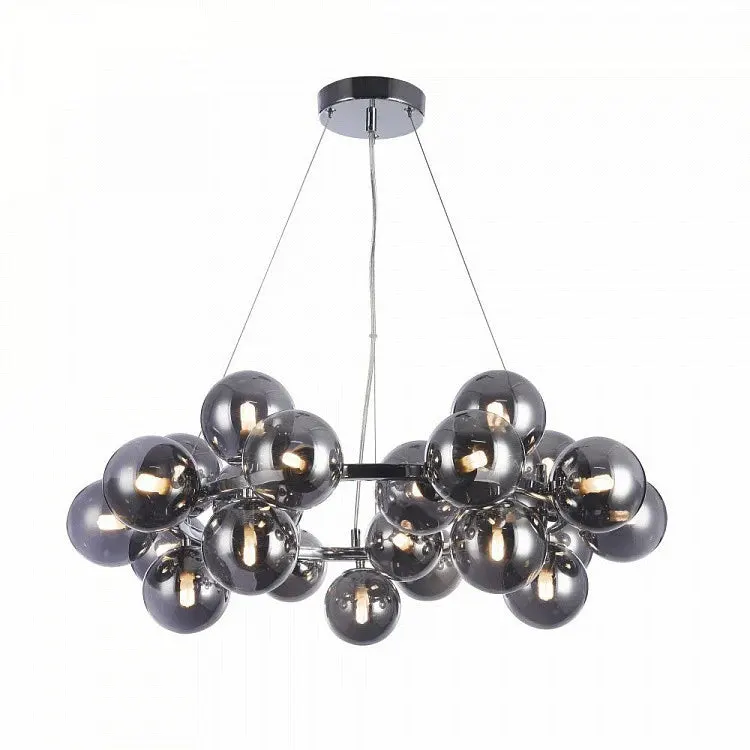 Lampă suspendată BOLLA ROUND - Chrom