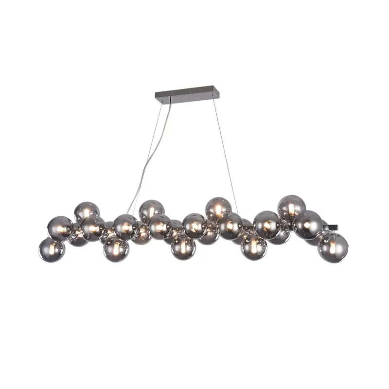 Lampă suspendată BOLLA LONG - Chrom