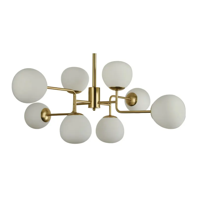 Lampă suspendată MARC 8 - Gold