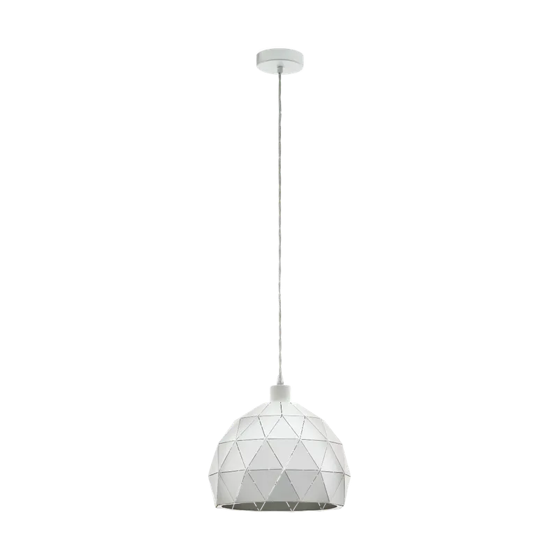 Lampă suspendată ROCCAFORTE White - ø 30cm