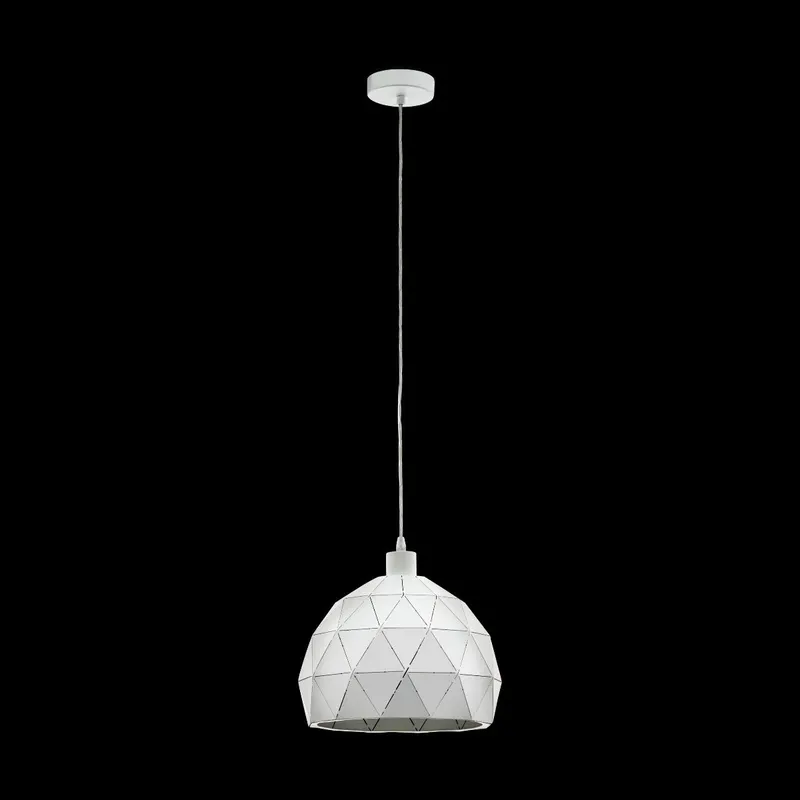 Lampă suspendată ROCCAFORTE White - Ø 40 cm