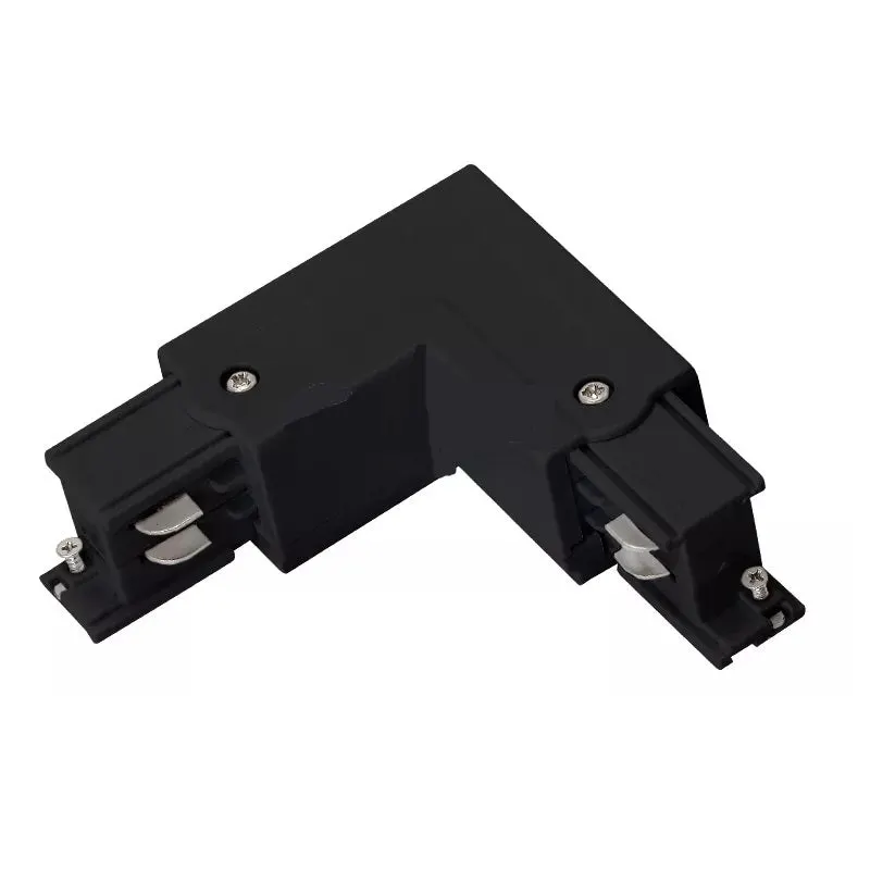 Conector 4 circuite tip L ELMA - Negru
