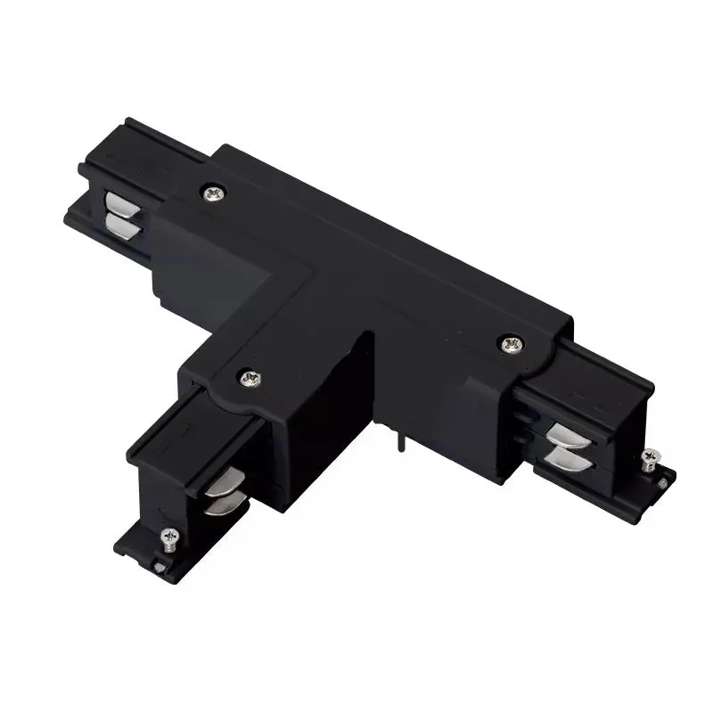 Conector 4 circuite tip T ELMA - Negru
