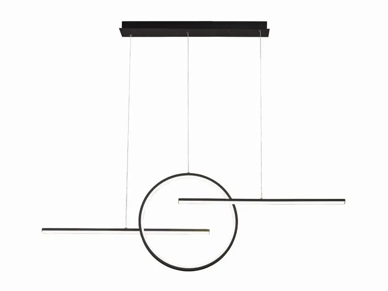 Lampă suspendată NEPTUN - Negru