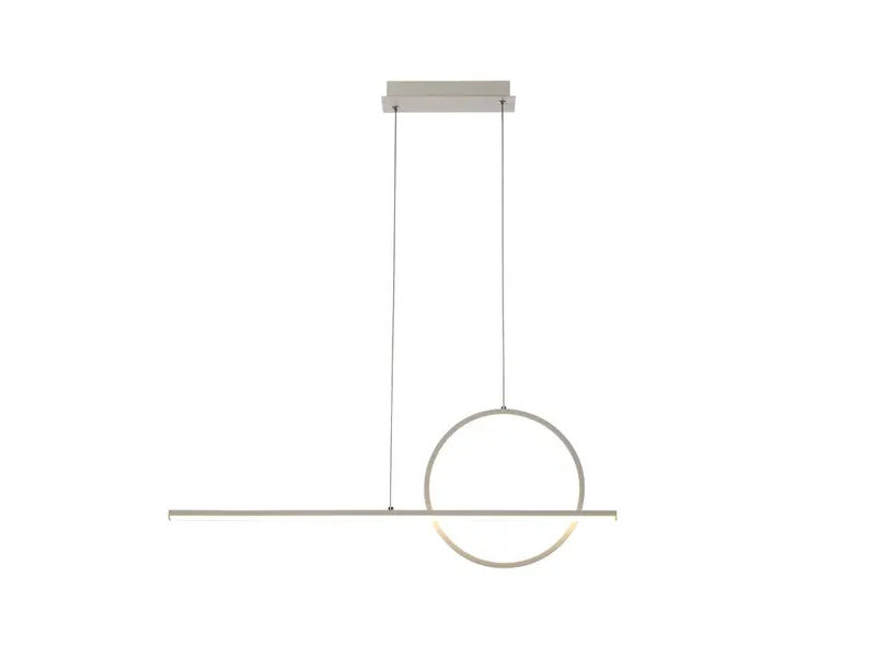 Lampă suspendată MARTE - Alb