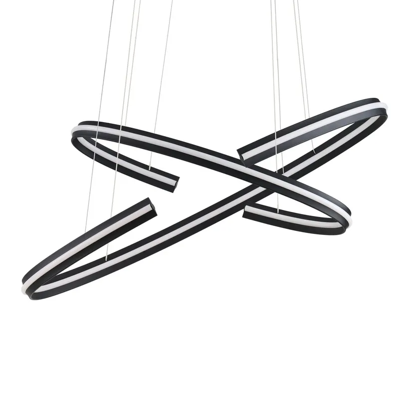 Lampa suspendata ALIS BLACK 80 CM - Default Title