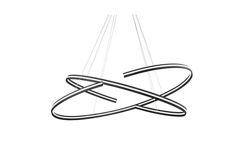 Lampa suspendata ALIS BLACK 120 CM - Default Title