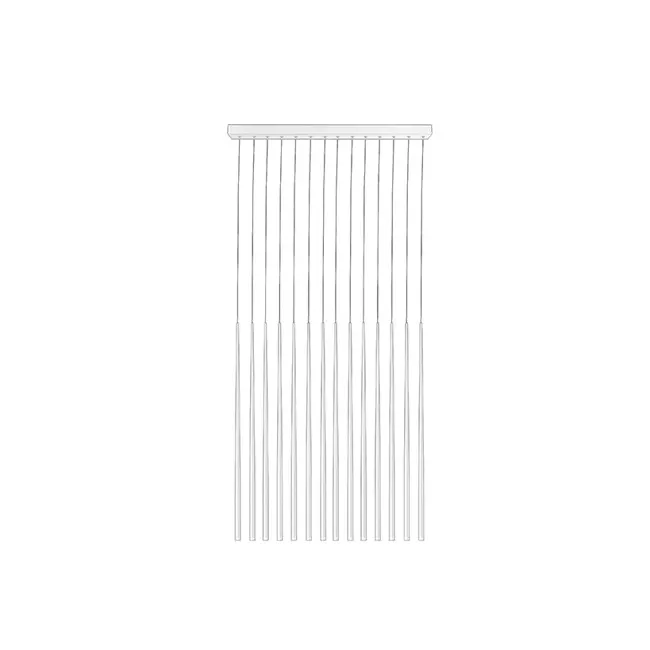 Lampa suspendata LULU LINEAR - Alb