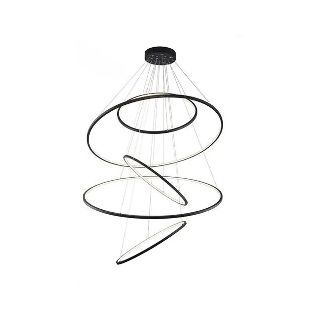 Lampa suspendata VOHANA XXL 120X500 cm - Negru