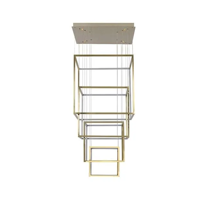 Lampa suspendata OBERO 65X500 cm - Gold