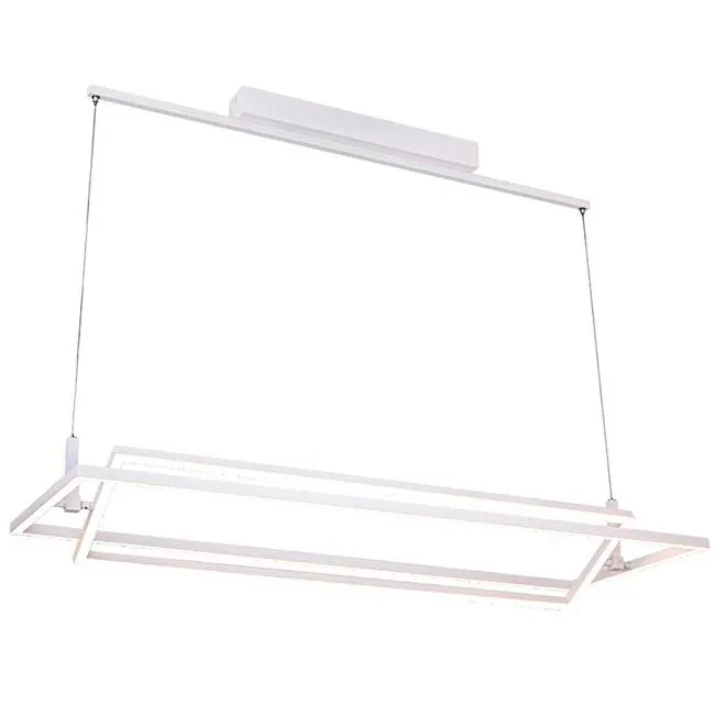 Lampa suspendata dimabila VIENNA 120 CM - Alb