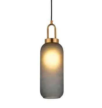 Lampa suspendata DANNA LONG - Grey