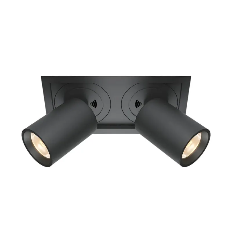 Spot incastrat HIDDEN DOUBLE - Negru