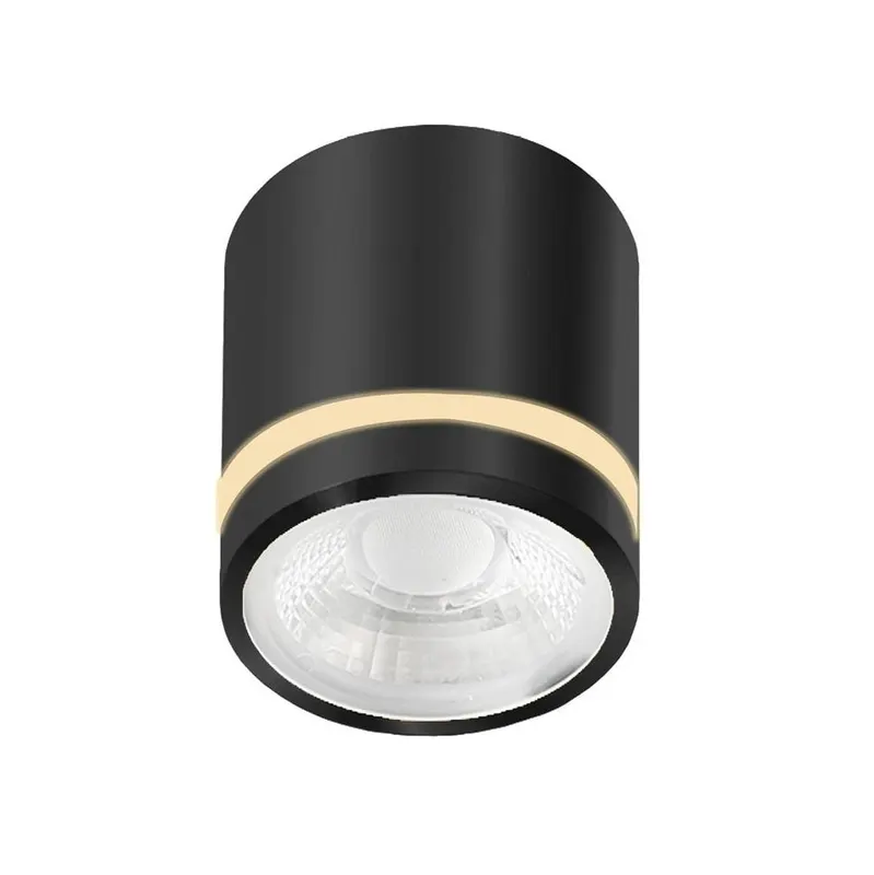 Spot aplicat dimabil VRICS - Negru