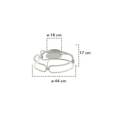 Plafoniera FINITY - 44cm