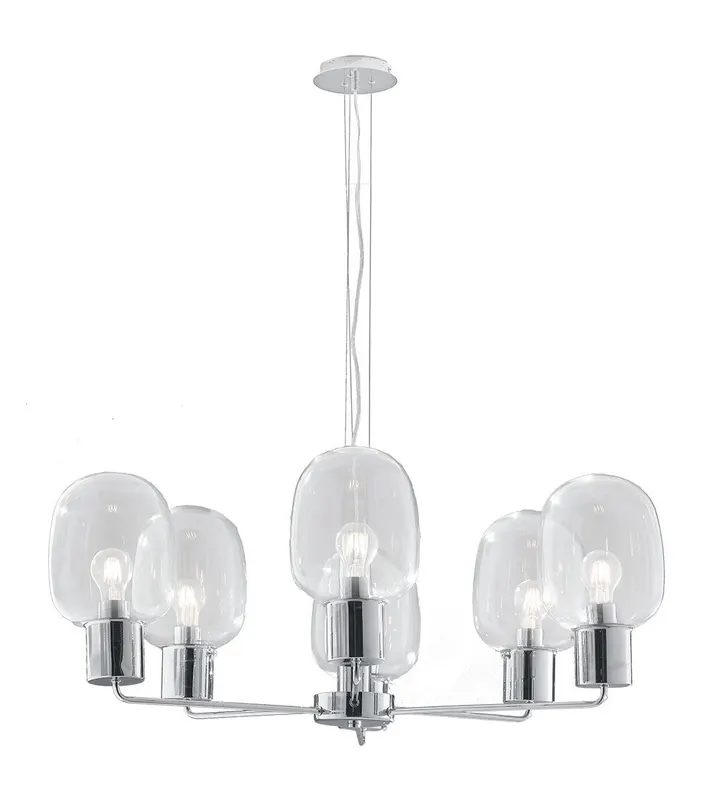 Lampa suspendata FELLANA 6L - Grey