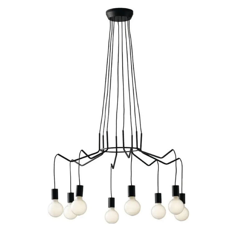 Lampă suspendată HABI S8 - Negru