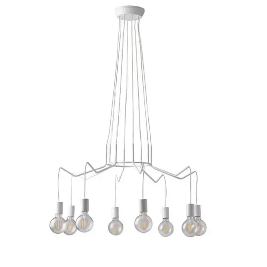 Lampă suspendată HABI S8 - Alb
