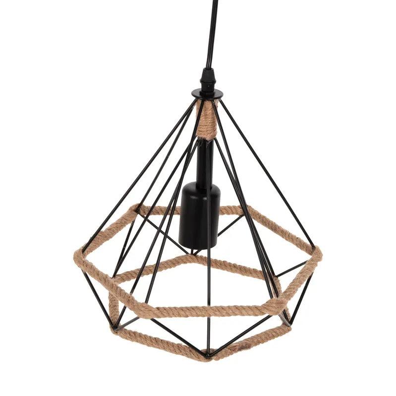 Lampa suspendata ARIZONA 24 CM - Negru