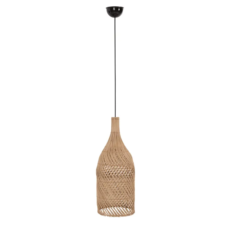 Abajur DARES NATURAL - Lemn / Ø34.5cm