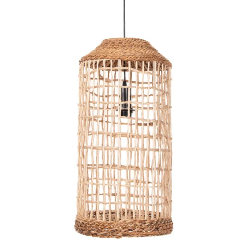 Lampa suspendata ALUSI ABACA 52H - Lemn