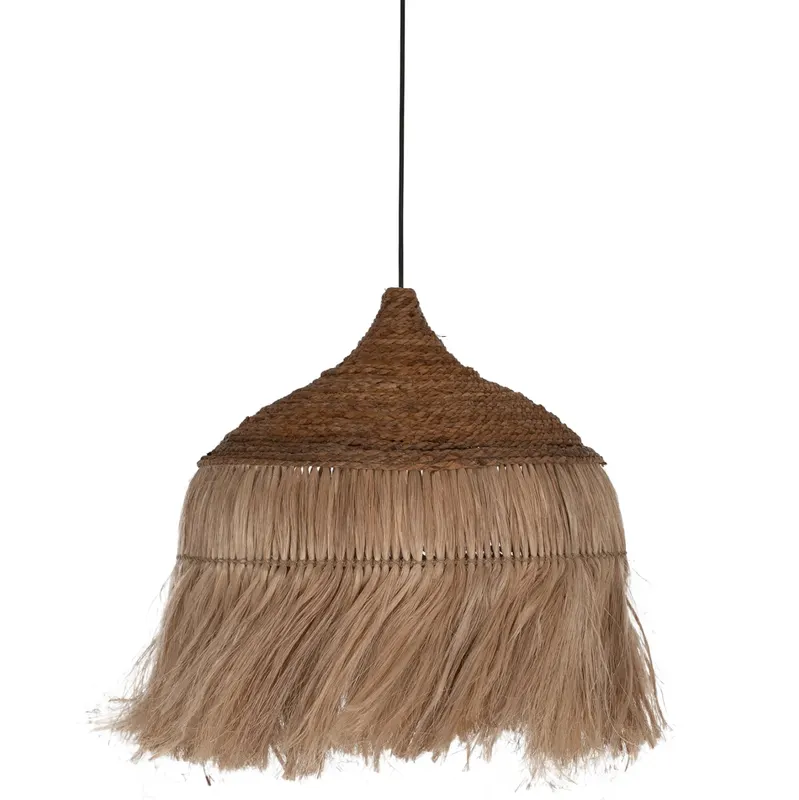 Abajur MATIC ABACA - Lemn / Ø50cm