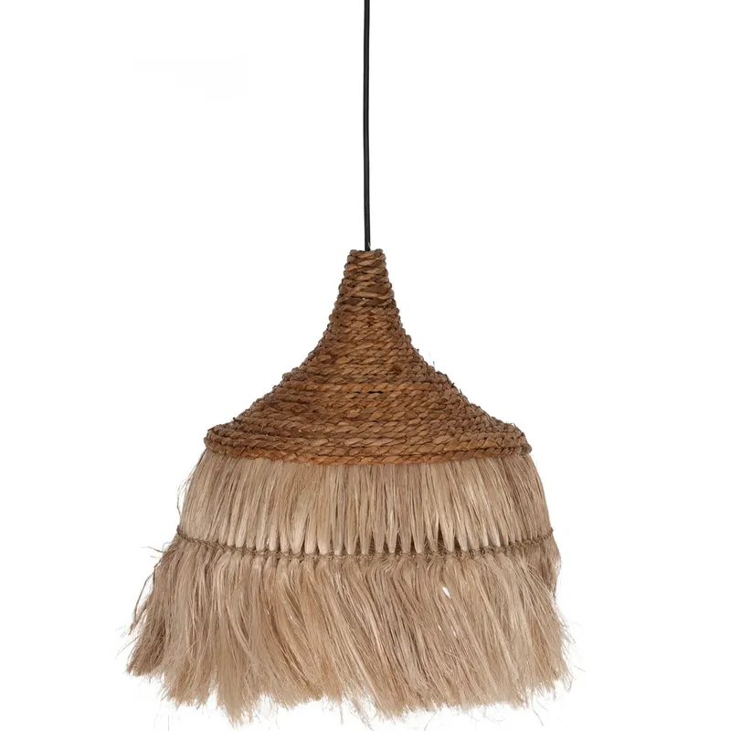 Abajur MATIC ABACA - Lemn / Ø36cm