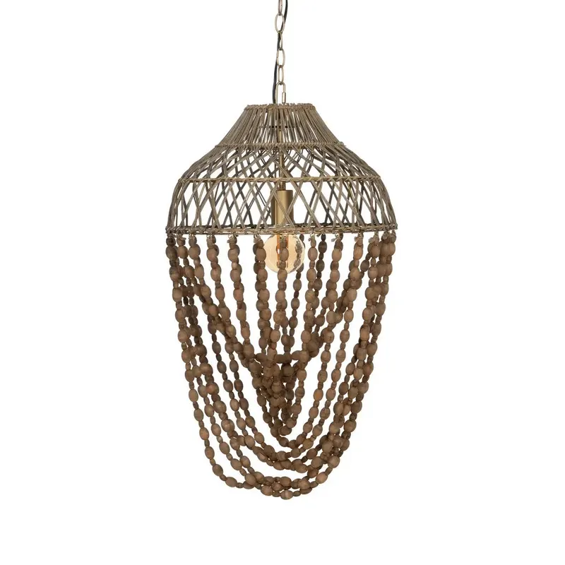 Lampa suspendata MAIER - Lemn