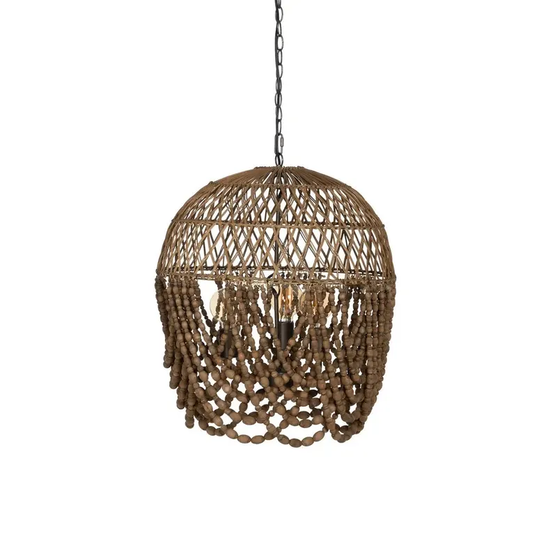 Lampa suspendata MAIER H62 CM - Lemn