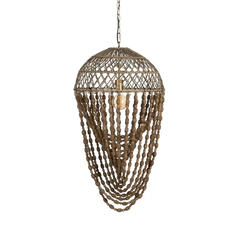 Lampa suspendata MAIER H88 CM - Lemn