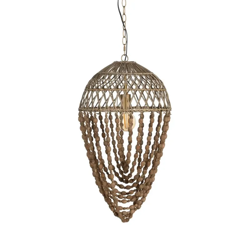 Lampa suspendata MAIER H71 CM - Lemn