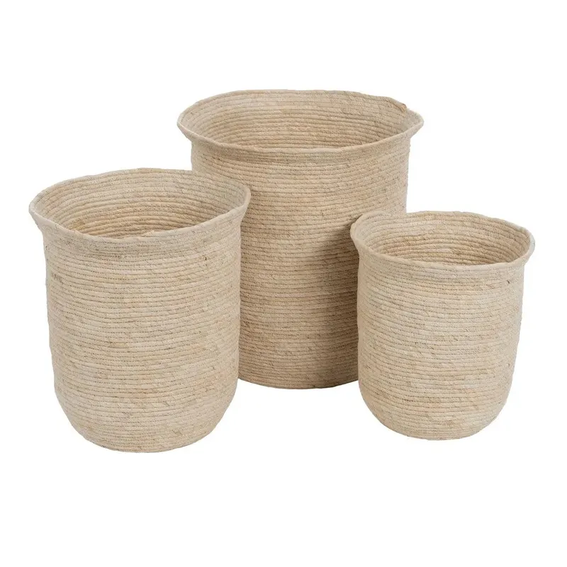 Set 3 cosuri decorative VERIST - Beige