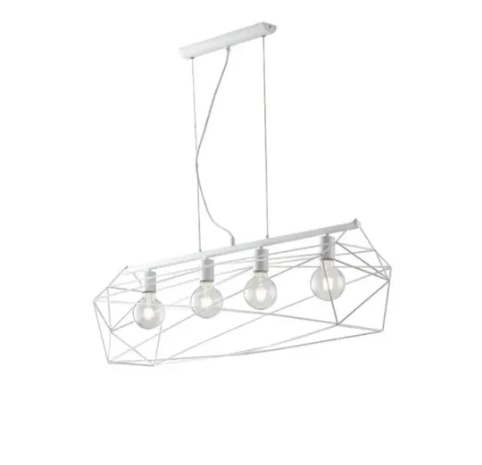 Lampă suspendată ABRAXAS 4L - Alb